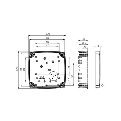 Антэкс Mona-2 MIMO BOX с USB удлинителем 10м Антэкс Mona-2 MIMO BOX с USB удлинителем 10м