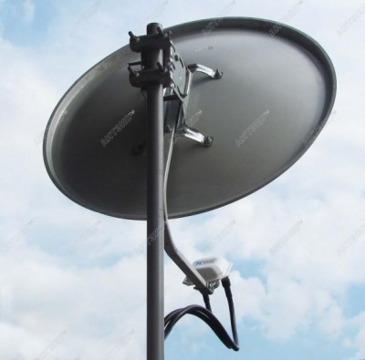 Антэкс HARD MIMO 2x2 облучатель для офсетной антенны, Wi-Fi, 2.4ГГц Антэкс HARD MIMO 2x2 облучатель для офсетной антенны, Wi-Fi, 2.4ГГц