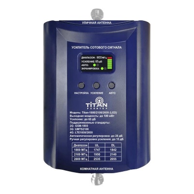 Репитер Titan-1800/2100/2600 (LED) Репитер Titan-1800/2100/2600 (LED)