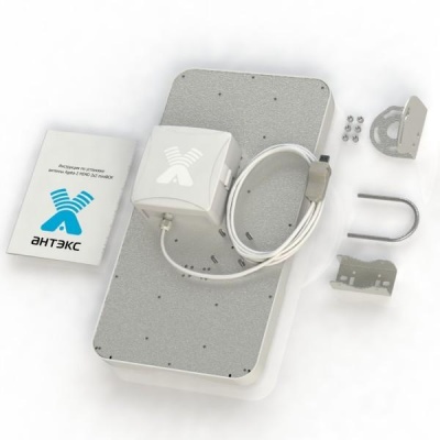 Антэкс Agata-2 MIMO miniBOX 2x2 панельная антенна, 3G/4G/LTE/MIMO/WiFi