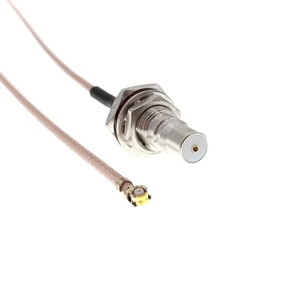 Переходник QMA-female- U.fl(IPEX) пигтейл